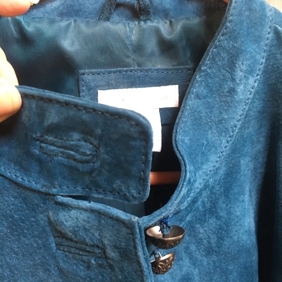 Blue suede jacket: Charter Club - Picture 4 of 8